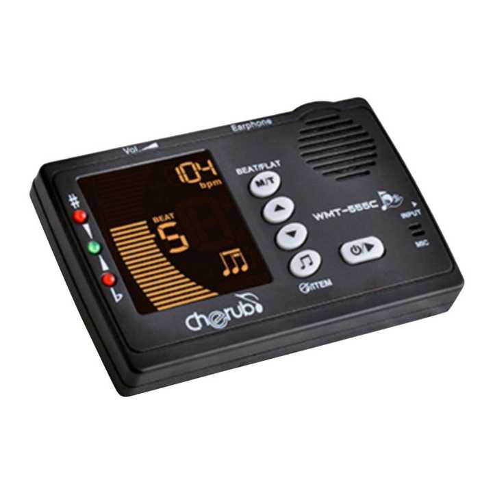 Cherub WMT-555C Tuner and Metronome with Pickup