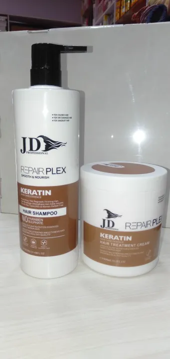 J%20D%20Professional%20Repair%20Plex%20Smooth%20and%20Nourish%20Shampoo%20900ml/%20Keratin%20Hair%20Care%20Essence%20Treatment%20Cream,1000ml%20Pack%20Of%202%20-%20Image%206
