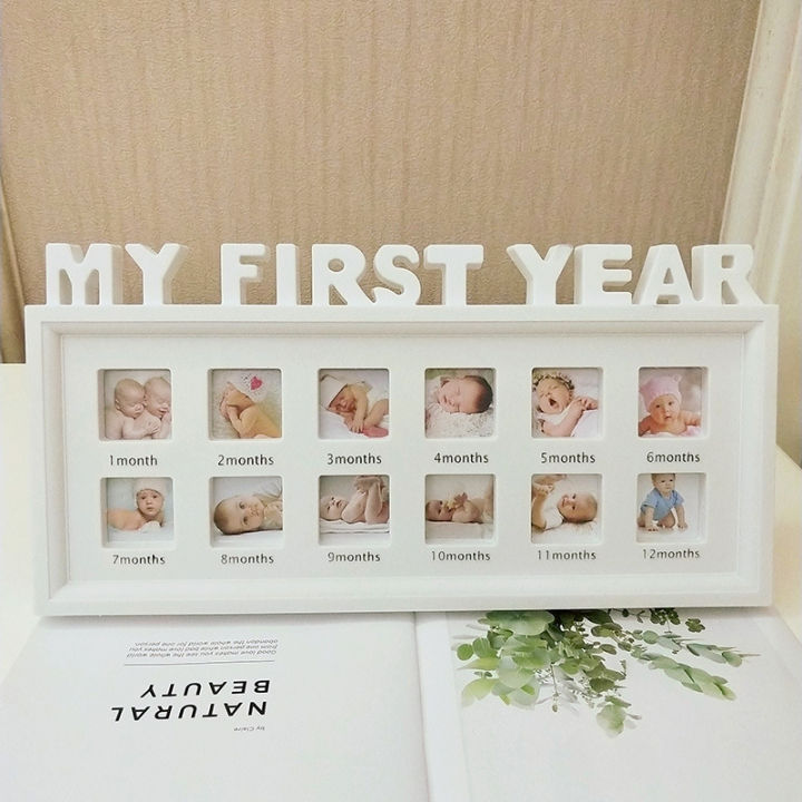 My First Year Baby 12 Month Photo Frame