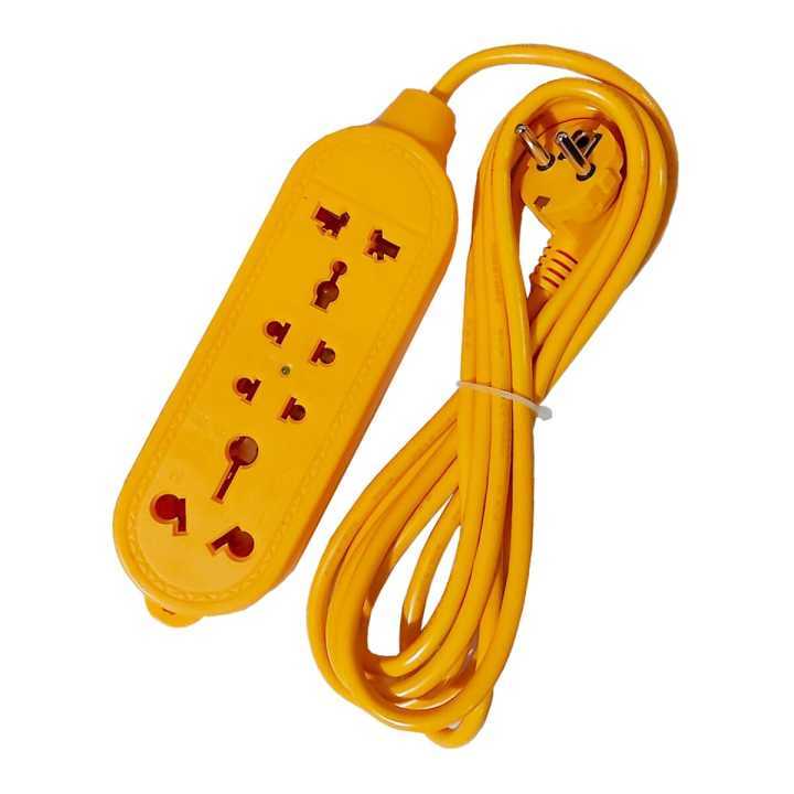 MultiPlug Power Cord -4 Socket, | Heavy Duty Extention Cord With  - Upto 2000W