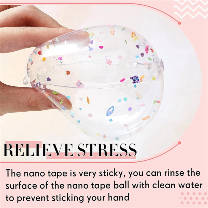 Nano%20Tape%20Kit%20Double%20Sided%20Tape%20Bubble%20Blowing%20Tape%20for%20Favors%20Gifts%20Supplies%20Tape%201%20Roll%20-%20Image%202