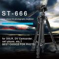 Somita St-666 Lightweight Professional Camera Tripod Flexible Tripod For Dslr Camera And Phone. 