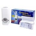Touch Me Automatic Toothpaste Dispenser Toothbrush Holder. 