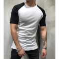 Neptrends Black / White Half Baseball Streetwear T-Shirt For Men - Fashion | T-Shirts For Men | Men's Wear | Men's T-Shirts |. 
