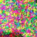 Aquarium Decor Neon Gravel - 500g By Crown Aquatics. 