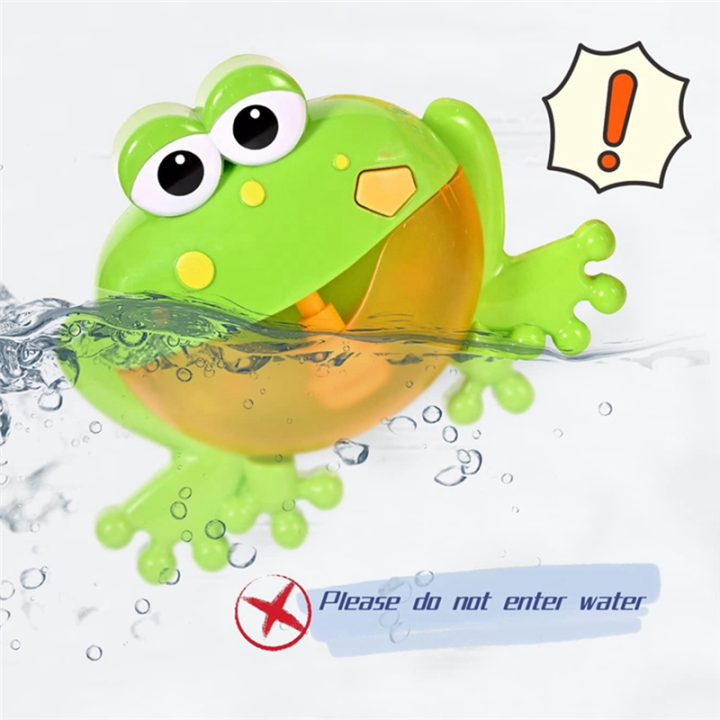 Baby%20Bath%20Bubble%20Toys%20Set,%20,%20Automatic%20Frog%20Bubble%20Maker%20Kids%20Bath%20Bubble-Machine%20with%2012%20Music%20Baby%20Fun%20Bath%20Toys%20-%20Image%203