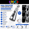 Modern High Pressure 3 Function Pull-out 360 degree Swivel Kitchen Sink Faucet Accessories Nozzle. 