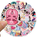50pcs Melanie Martinez Hot Singer Stickers Aesthetic Decals For Girls Suitcase Scrapbook Phone Guitar Diary Car Stickers. 