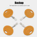 Lawn Mower Keys for XT1 ZT1 Lawn Mower Mower Replace 925-2054A 925-1745A,5-Pack. 
