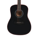 Kadence A281BK Acoustic Guitar (Black Spruce Wood). 