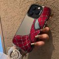 MARVEL Spider Man Phone Case Compatible for IPhone 11 15 12 14 13 Pro Max X XR XS Max Luxury Plating Metal Shockproof Soft Case. 