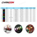 Diffused 3mm Led Diode Kit White Red Green Blue Yellow Orange 2V 3V Bulb Light Emitting Assortment Set Diy Arduino Circuit. 