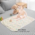 Waterproof Reusable Baby Urine Mat Cover Cotton Washable Size 75 Cm. x 60 Cm. XL. 