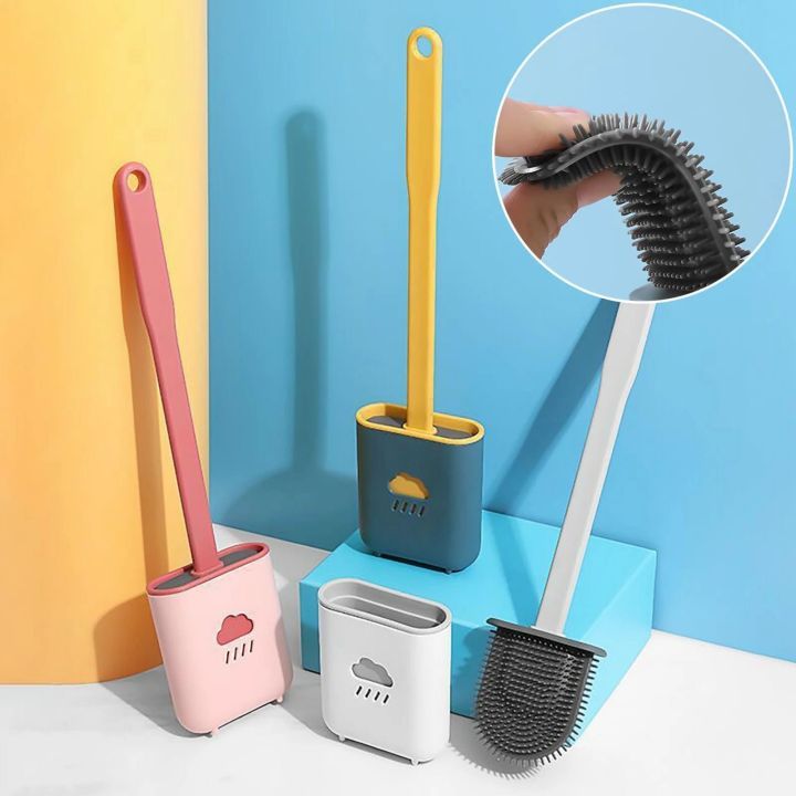 Flat%20Toilet%20Brush%20with%20Holder%20Silicone%20Toilet%20Bowl%20Cleaner%20Brush%20with%20Caddy%20Flexible%20Non-scratch%20TPR%20Bristles%20for%20Bathroom%20Easy%20Under%20Rim%20Cleaning%20-%20Image%203