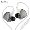 Sutuiying KZ EDC PRO single-action HIFI in-ear wired headphones 2025 New High-quality fever-level entry music game. 