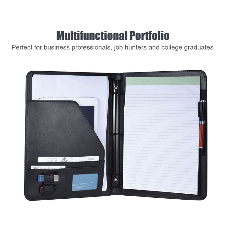 Professional%20Business%20Padfolio%20A4%20Leather%20orter%20-%20Image%202