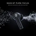 Ultima Aura Earbuds, Hi-Res Audio Certified with Sony LDAC, Multi-Function Rotating Crown with in App Customization, 6 Mic Crystal Clear Audio & Hybrid ANC up to 50 dB, App Support, Multi-Point Connectivity, (10 Mins = 180 Mins Playtime), 3D Audio, Bl 5.4. 