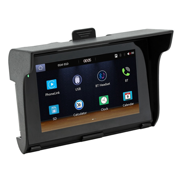 (COKP)%205%20Inch%20Portable%20Motorcycle%20Capacitive%20Display%20for%20Wireless%20Carplay%20Android%20Auto%20IP65%20Waterproof%20Motorcycle%20Screen%20-%20Image%203