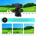 Mjack? ZM-03 Photography Tripod Ball Head Ballhead+Quick Release Plate Pro Camera Tripod. 