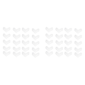 fasdaga 40 Pack Corner Guards Clear Corner Protectors Stop Child Injuries Tables, Furniture & Corners (L-Shaped). 