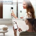 Jmary MF-5 Smart Video Doorbell with HD Camera, Night Vision, Two-Way Talk, Motion Detection & Free Cloud Storage - Wireless Door Bell for Home Security. 
