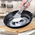 Automatically Add Cleaner Brush || Decontamination Wok Cleaning Brush || Refill Soap in Brush Handle , Soap Dispenser Cleaning Brush Wash Basin Utensils Sink Cleaning Brush Dish Wash Scrubber Liquid Soap Dispenser in Home, Kitchen, Washbasins Dishes. 