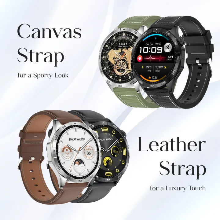 Ultima%20Magnum%20E400%20Luxury%20Smartwatch%20with%20a%201.43%E2%80%9D%20AMOLED%20Screen,%20Stainless%20Steel%20Frame,%20Canvas%20Wrist%20Strap%20&%20Free%20Leather%20Strap,%20Bluetooth%20Calling,%20Health%20Suite,%20100+%20Sports%20Modes,%20IP68%20Rated%20Smart%20Watch%20-%20Image%206