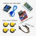 Arduino Robot Kit Bluetooth Gear Motor. 