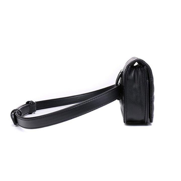Women%20Solid%20Color%20Soft%20Pu%20Leather%20Waist%20Bag%20Casual%20Ladies%20Fanny%20Pack%20Waist%20Bag%20-%20Image%205