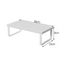 Space Saving Elevated Desktop Elevated Rack Desktop Storage 30/40/50CM Computer Monitor Stand Computer Screen Desktop Elevated Kitchen. 