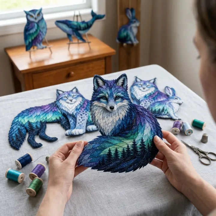 Party%20Decor%20Northern%20Lights%20Aurora%20Animal%20Quilt%20Kit%20Handmade%20Nature%20Themed%20Patchwork%20Sewing%20Kit%20Embroidery%20Starry%20Forest%20Animal%20Applique%20Kit%20Home%20Decor%20-%20Image%208