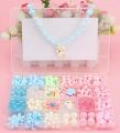 Nechibaby- Children DIY Handmade Beaded Toys Girls Jewelry Making Kit Toys Beads Crafts Making Bracelet Necklace Toys Kids Creative Gifts. 