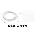 61W Type C MAC Power Adapter Charger USB-C Cable. 