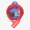Red Key Security Lock. 