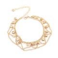 【Free shipping】 Fashion Lady High Heel Style Personalized Chain Anklet Adjustable Bohemian Wave Fringe Bell Anklet Luxury Shoe Accessories Women Girls.