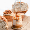 Vegan Dairy Nepal Almond Butter, Smooth, No Stir, No Sugar, Non-GMO, No Palm-Oil, Paleo, KETO, 230g. 