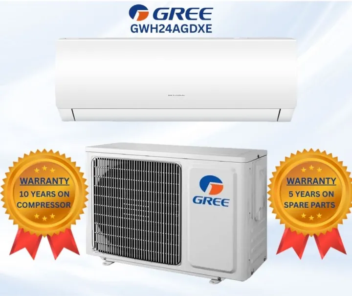 GREE Pular 2TR Wall-Mounted DC Inverter Air Conditioner | 2 Ton Split ...