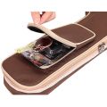 Electric Guitar Case Gig Bag Double Straps Pad Guitar Backpack. 