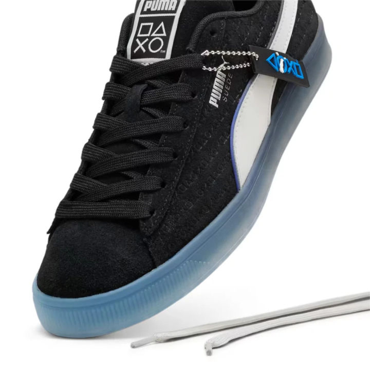 PUMA%20x%20PlayStation%20Suede%20Men's%20Sneakers%20%E2%80%93%20Puma%20Black/Glacial%20Gray,%20Limited%20Edition%20Lifestyle%20Shoes%20%E2%80%93%20Original%20PUMA%20Nepal%20-%20Image%203