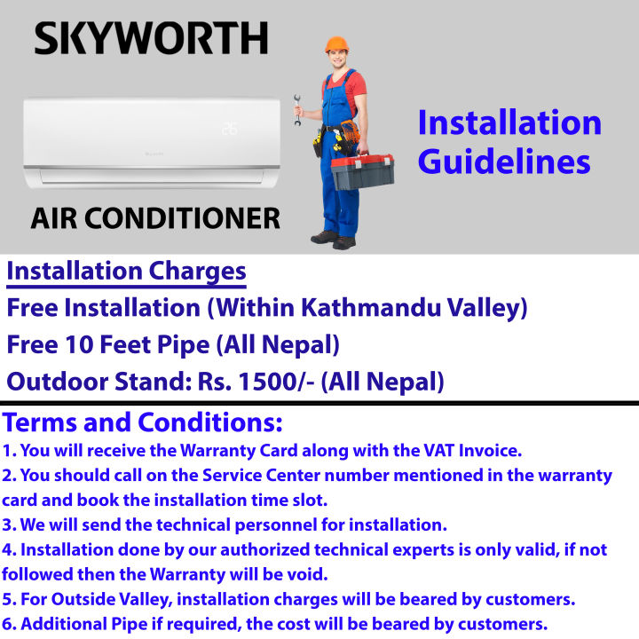 SKYWORTH%20Split%20Inverter%201%20ton%20Air%20Conditioner%20(SMVH12B-BI)%20-%20Image%203