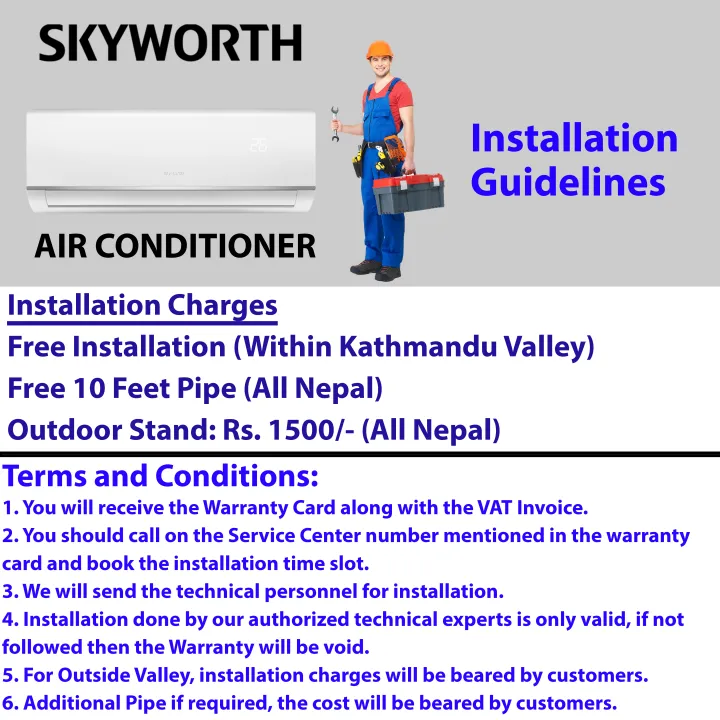 SKYWORTH%20Split%20Inverter%201%20ton%20Air%20Conditioner%20(SMVH12B-BI)%20-%20Image%203