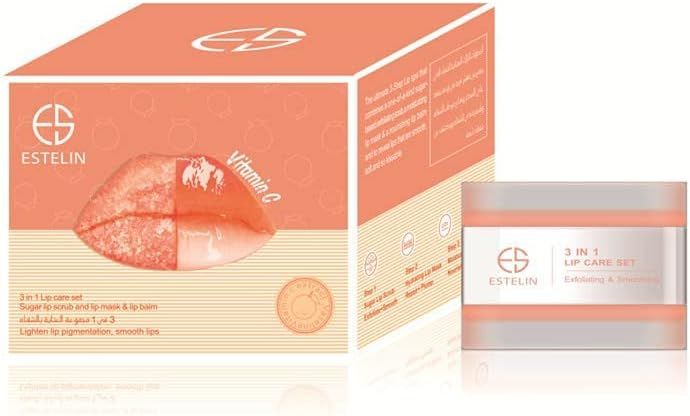 Vitamin%20C%203%20In%201%20Lip%20Care%20Set%20Sugar%20Lip%20Scrub%20Moisturizing%20Lip%20Balm%20And%20Lip%20Mask%205gm%20-%20Image%202