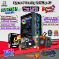 Gaming PC (Ryzen 5 5500 + Nvidia GT730 4GB Graphics) or Ryzen 5 5600GT, 800Watt PSU/ 8 & 16GB DDR4 RAM/ 512GB & 256GB Nvme Gaming CPU. 