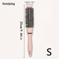 Sutuiying 1pc/ pink round comb for untangling, straight New curls and other hair types ideal for travel. 