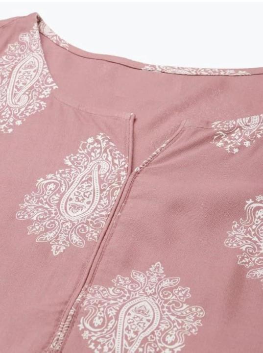 White%20&%20Pink%20Printed%20Kurta%20with%20hand%20block%20palazzo%20and%20Dupatta%20-%20Image%203