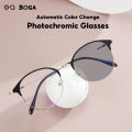 OQ BOGA 6 Styles Unisex Proof Blue Light Radiation Computer Glasses Men Women Round Frame Anti UV Photochromic Sunglasses. 