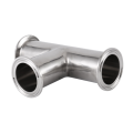 FORIDE 3 Pcs 1.5Inch 38mm Sanitary Tri Clamp 3 Way Tee 304 Stainless Steel Sanitary Ferrule Tee Connector Pipe Fitting. 