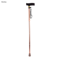 Wenefang 1pcs Folding Wooden Handle Cane Portable Anti-shock Elder Guide 2025 New Walking Stick for Blind People Guide Walking Stick Bronze. 