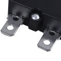 (COKP) 2X AC 125/250V 10A Circuit Breaker Thermal Overload Protector Black. 