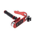 Pro Handheld Steadycam Video Stabilizer Handle Grip Steady Support for Canon Nikon Sony Camera Cam Camcorder DV DSLR - Rubber Handle. 